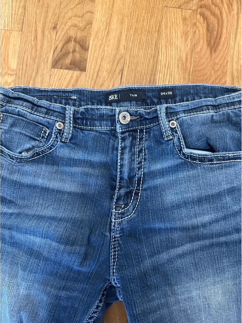 BKE Tyler Men’s Jeans 34x30 - Picture 3 of 9